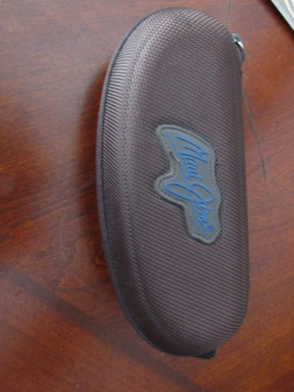 Maui Jim Brown Hard shell Sunglass Case